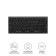 Keyboard A4Tech FSTYLER FBX51C Gray USB wireless BT/Radio Slim Multimedia (FBX51C GR 103388