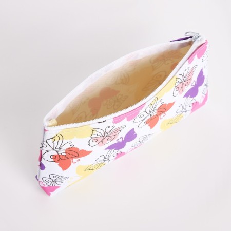 Cosmetic bag with lightning, white/multi -colored color-2