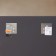 Wall mirror, 70 x50 cm, with a shelf, with 2 brackets