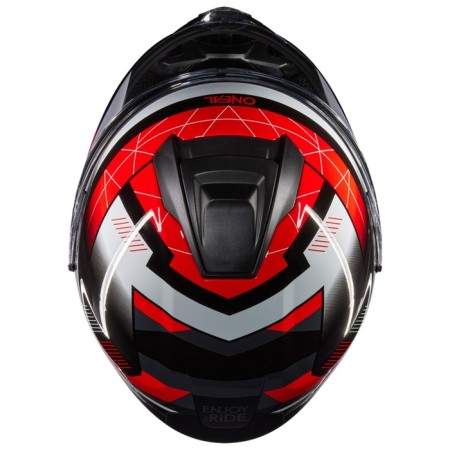 Helmet integral O’Neal Challenger EXO V.23, ABS, gloss, red/black, s-2