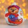 Soft toy "New Year", bear cub
