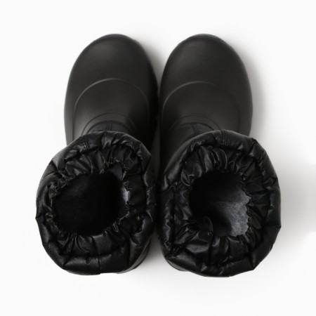 Women's winter boots from an EVA with a combined top (Black, 38-39)-1