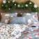 Pillow Ethel "Snowflakes" 60*40 cm, 100% p/e