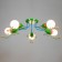 Caus "Bukashki" 5he27 Green 68x68x25 cm Bayerlux