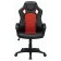 Playing armchair Brabix "Rider ex-544", eco-leather black/red fabric