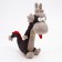 Soft toy "Dragon", 26 cm, gray color