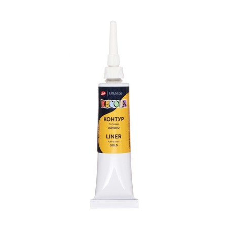 Cut on fabric 18 ml, ZHK Decola, Metallic gold (5403965)-2
