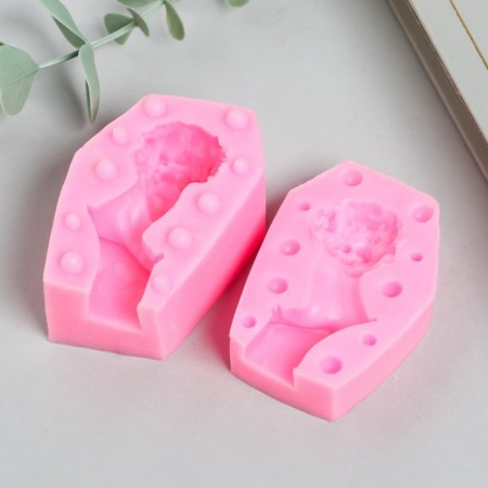 Mold Silicon "Greek bust" set 2 pcs 5x5x6.5 cm-2