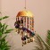 Interior suspension with bells "Lovely Elephants" 16x16x60 cm mix