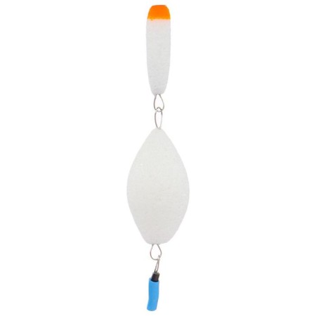 Winter Premier Fishing float accurate double No. 3, white color (PR-2-3-W)