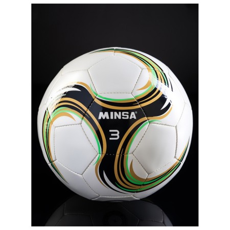 Ball football minsa spin, tpu, machine stitching, 32 panels, p. 3-5