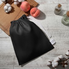 Bag Textile Ethel Home Collection Black27x34 cm, 45%flax, 55%HL