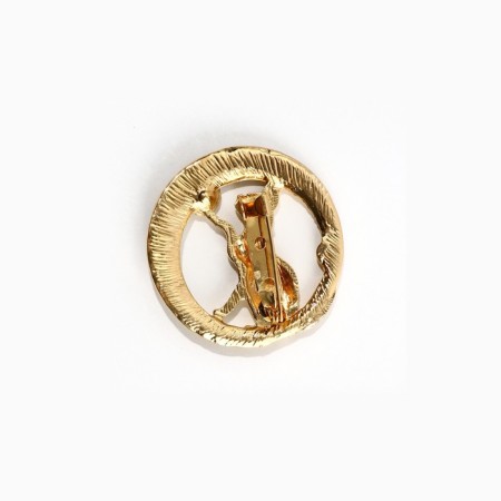 Brooch "For You", 3.4 x 3.3 cm-3