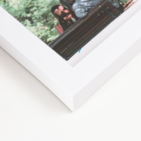 Photo frame plastic in 4 photos 10x15 cm "You and Me" with clothespins white 64x27 cm-1