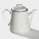 The porcelain teapot Magistro "sea breeze", 850 ml, white color