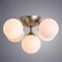 Fobos 26 cm chandelier, D 46 cm, 5x60W E14