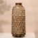 Vase for flowers "Malva" from dark transparent glass 30 x 15 x 15 cm