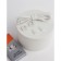 Braus laces, elastic, white, 100 cm