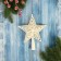 Top "Star" spraying, 13x17 cm, white