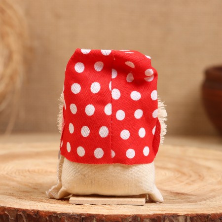 Brownie amulet, with a mug, 12 cm, mix-2