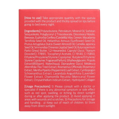 Night mask for lips with propolis Jigott Lip Sleeping Mask-2