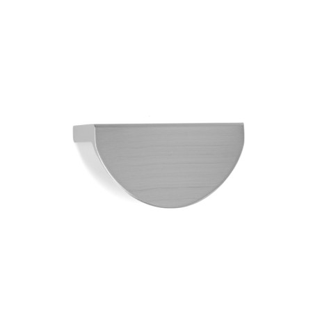 Cappio H002ss bracket handle is a semicircle, aluminum, l = 78 mm, m/o 64 mm., Sat color. nickel-1