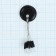 Silicone Stop Yugana "cylinder", size L, black, 9 pcs.