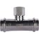 Rommer RSS-0015-002812, VPR-BR, D = 28 mm X 1/2 ", press steel, stainless steel
