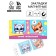 Magnetic bookmarks 2 pcs, 4x4cm, on the substrate "The most beautiful"