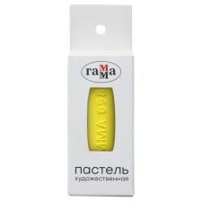 Pastel Art Gamma, cardboard packaging, yellow lemon No. 098