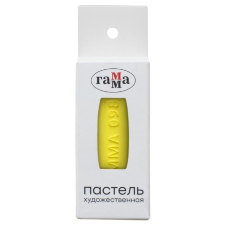 Pastel Art Gamma, cardboard packaging, yellow lemon No. 098