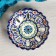 Rishtan ceramics "Patterns", 23 cm, blue