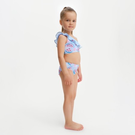 Children's swimsuit KAFTAN "watermelons", height 110-116 (32), blue color-1