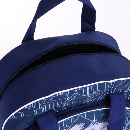 Small Small 20 "with a bag, a lightning department, an external pocket, with an extension, the color is blue-11