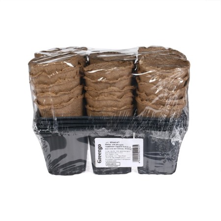Set for seedlings: peat pot 6 × 6 cm, cassette for 6 cells, Greengo-6