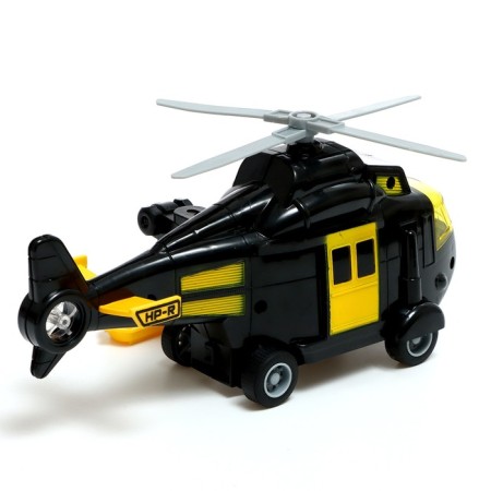 Inertial “Auto” truck, 1:16, with a helicopter, light and sound-8