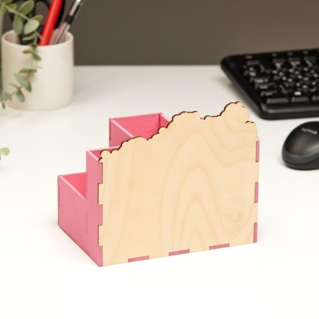 Organizer for the Chancellery "Flamingo" 4 departments 15x10x14-2