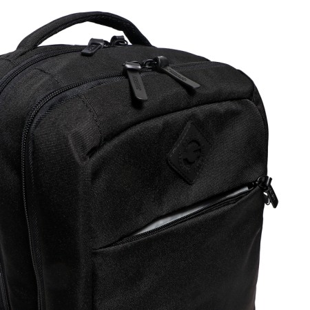 School backpack, 39 x 26 x 19 cm, Grizzly, ergonomic back, laptop department, black-8