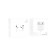Hoco EW10, TWS, wireless headphones, inserts, BT 5.1, 30/300 mAh, white