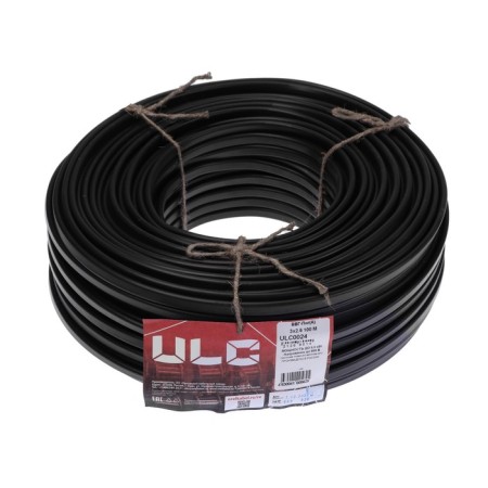 Cable "ULC" VVG-PNG (A) -LS, section 3x2.5 mm2, 100 m, GOST, Black-3
