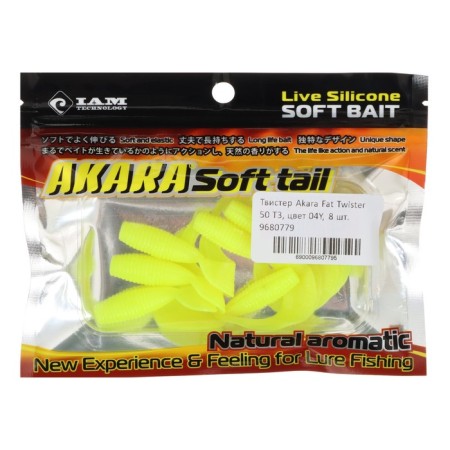 Twizer Akara Fat Twister 50 T3, 5 cm, color 04Y, 8 pcs.-1