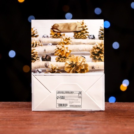 Laminated "Gold cones" 11.5 x 14.5 x 6 cm-1