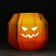 Candle "Pumpkin", on a cardboard basis