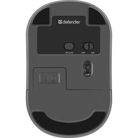 The mouse Defender Ray MM-032, wireless, optical, 1600 dpi, 1xaa (not in compls), black-2