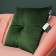 Sofi de Marko “Vivian” pillow, size 55x55 cm, malachite color