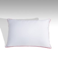 Pillow, size 50x70 cm, white color