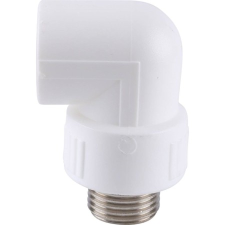 Kalde square, polypropylene, d = 20 mm x 1/2 ", external thread-3