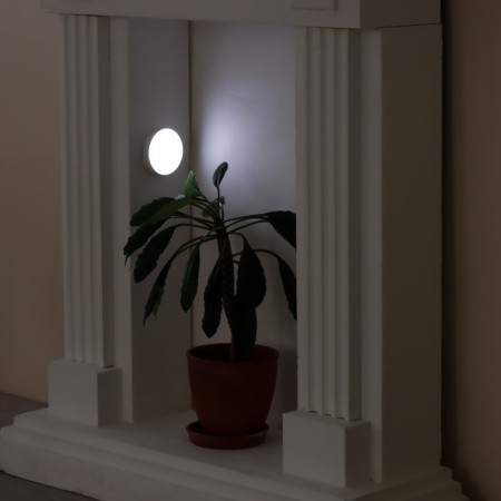 Nightlight on a magnet with a light sensor LED 0.6W USB white Risalux-3