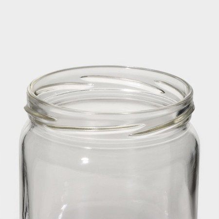 Glass Bank for bulk products with a metal cover "VOKA", 380 ml-2