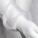 Medical robe on buttons, without cuffs- 20 g/m2, size: xxl, 110x140 cm, white